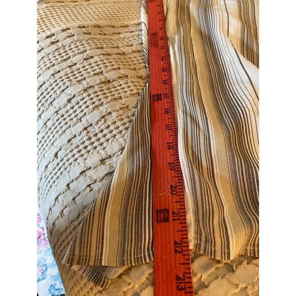 Tribal Womens Off  Shoulder Striped Cropped Leg Plus XXL NWT Slimming Jumpsuit - Picture 9 of 10